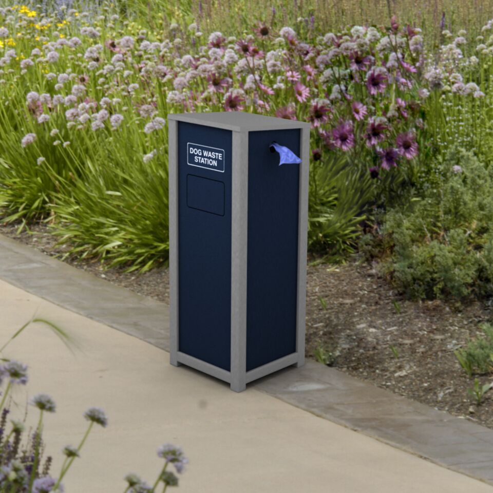 Portable Dog Waste Station American Recycled Products